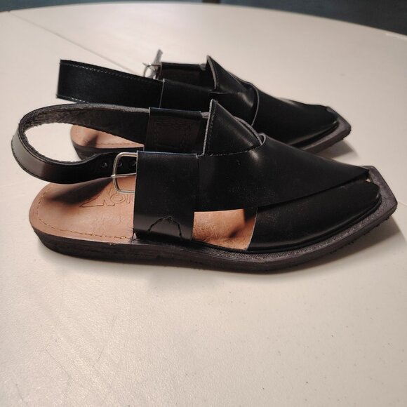 Men\'s Leather Sandal (Peshawari Sandal-Kaptan Style) main image 5